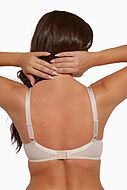 Comfortable bra, bow, light pattern, B to I-cup